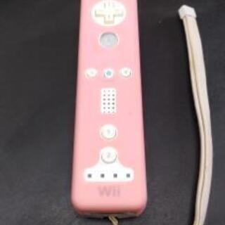値下げしました。任天堂・Wiiリモコン　ジャケットピンク