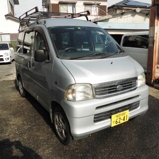 １６年ハイゼットバン　パワーウインド、車検付き　布シート　Tベル...