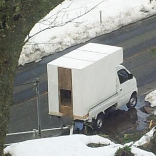 大幅値下げ！！！キャンピングカー　シェル　軽トラキャビン　一人小屋　災害用キャビン（車は含まれていません）の画像