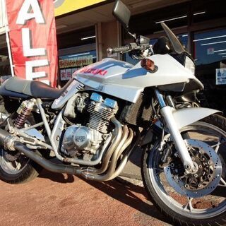 NO.3640　ＧＳＸ４００Ｓカタナ　ヨシムラカーボン集合マフラ...