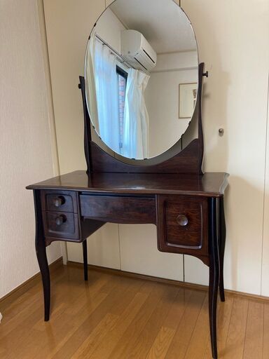 恵比寿エリア引き取り限定：ドレッサー（鏡台）アンティーク調