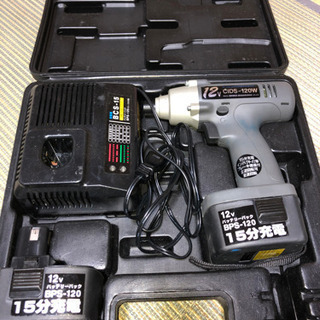 コードレスインパクトドライバー12vの画像
