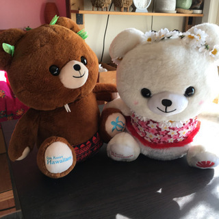 ぬいぐるみ　ハワイアンズ  セット
