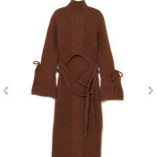 andmaryニットワンピ