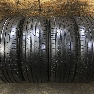 DUNLOP ENASAVE RV504 215/55R17 17インチ 夏タイヤ 4本 2019年製 バリ溝 オデッセイ ジューク ヴェゼル等　(VTP333) クレジットカード QR決済可能