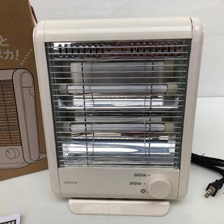 ②新品大特価　　ゼピール 電気ストーブ 　赤外線ヒーター　600W DS-C61J-WH　　消費電力：[強]600W、[弱]300Wの画像
