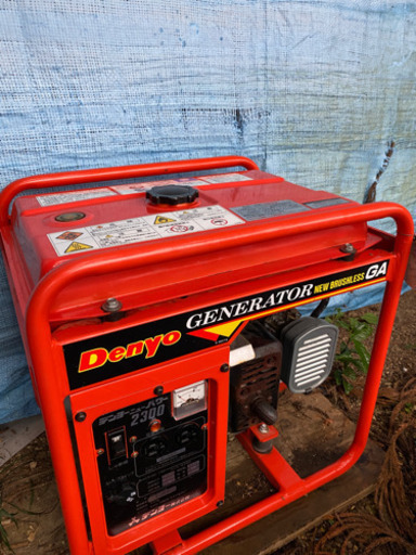 値下げしました　デンヨー　GA-2306 60Hz発電機