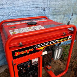 値下げしました　デンヨー　GA-2306 60Hz発電機