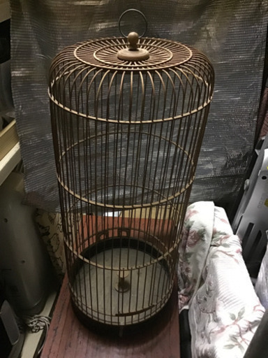 中古　鳥籠　（大）