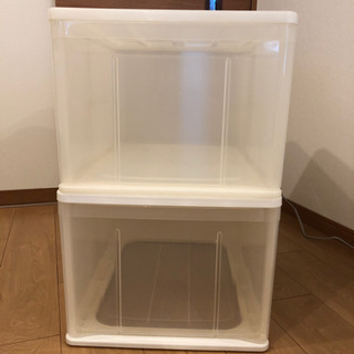 【取引先決定】ニトリ等 衣装ケース6個セットの画像