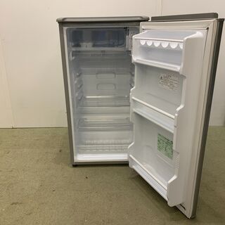 210122)【美品】AQUA/アクア ノンフロン直冷式冷蔵庫 AQR-8G 75L