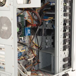 【￥0】 クーラーマスター CM スタッカー STC-T01-UW シルバー/ブラック アルミ ATX フルタワーケース CoolerMaster CM Stackerの画像