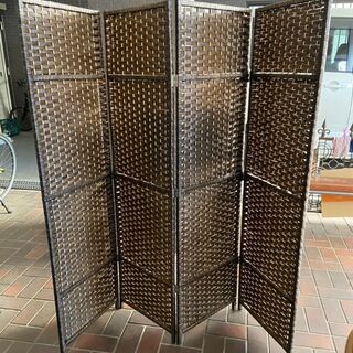 折りたたみ スクリーン パーティション 四連