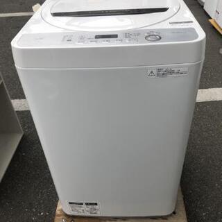 ?緊急事態宣言中最大13%OFF? ?美品?全自動洗濯機 シャープ ES-GE5B 2018年製【3ヶ月保証★送料に設置込】?自社配送時?代引き可?※現金、クレジット、スマホ決済対応※