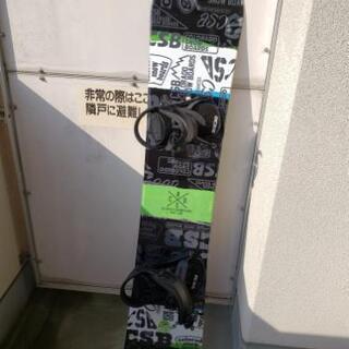 (値下げ)スノーボード、ビンディングセット
