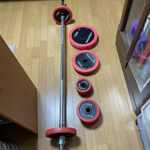 fighting road バーベル　70kgセット