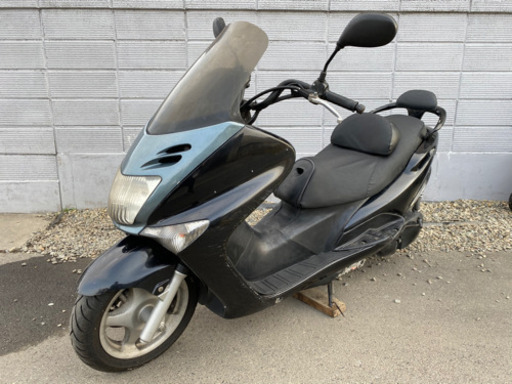 ☆マジェスティ125.コマジェ☆ローダウン・ロンホイ仕様^_^バッテリー・プラグ・シートなど新品交換！イロイロ整備しました☆