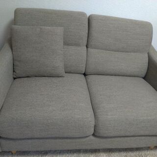 2人掛けソファ（ニトリ）1年半使用の画像