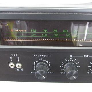 ジャンク品 ゼネラル ターンテーブル  MC-303C STEREO BLACK II カセット ラジオ レコードプレーヤー GENERAL 札幌 北20条店の画像