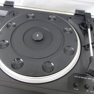 ジャンク品 ゼネラル ターンテーブル  MC-303C STEREO BLACK II カセット ラジオ レコードプレーヤー GENERAL 札幌 北20条店の画像