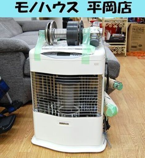 FF式ストーブ 2017年製 サンポット FFR-384BL 木造10畳 コンクリート 16畳 幅44 SUNPOT 説明書 給排気筒付き FF 暖房 石油ストーブ FFストーブ ☆ 札幌市 清田区 平岡