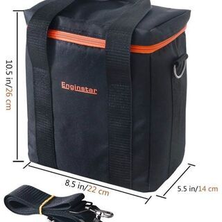 新品　未使用　Enginstar ポータブル収納バック Portable Power Bag 保護ケース 外出や旅行用収納バック 斜めがけ 大容量 軽量 スポーツ アウトドアの画像