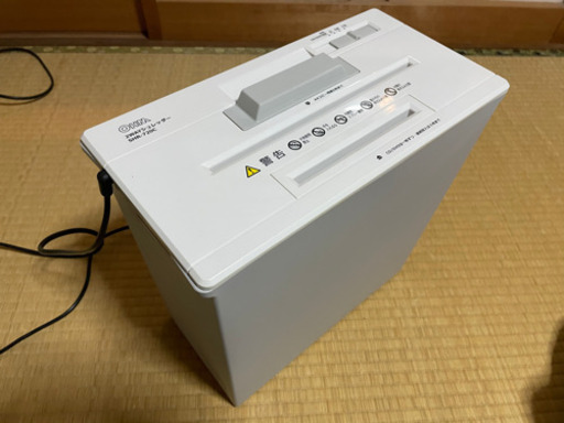 電動シュレッダー(受け渡し決定)