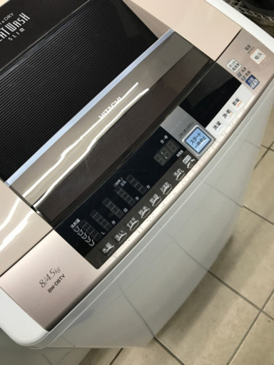 HITACHI 日立 BW-D8TV 2015年製 8kg 洗濯乾燥機