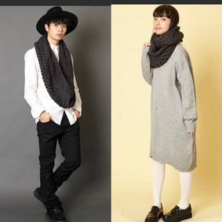 美品！スヌード　ユニセックスの画像