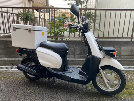 【配送のお仕事に!】神奈川県綾瀬市 ヤマハ ギア UA07J カギ付きリアボックス付き バッテリー新品 現車確認,全国配送ご相談ください!