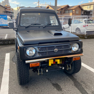 ジムニー JA11V改 自家塗装 実働 の画像