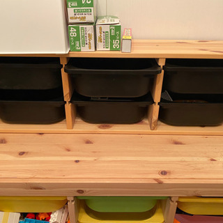IKEA収納棚　トロファストの画像