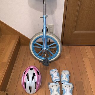 トイザらス　AVIGO　16インチ　一輪車　（ブルー）