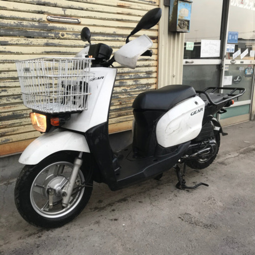 ヤマハ ギア GEAR FI UA07J 実働 新品バッテリー ウーバー 配達