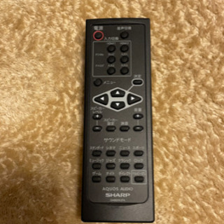 シャープ純正テレビボードの画像