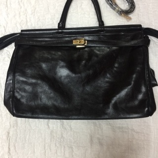 大きいバーキン型 本革 Bag