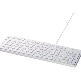 BUFFALO USB接続 有線スタイリッシュキーボード