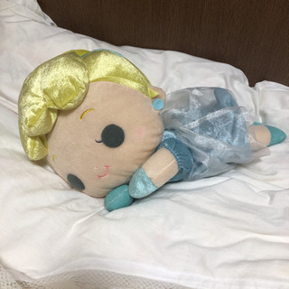 約35cm シンデレラ　寝そべりぬいぐるみ
