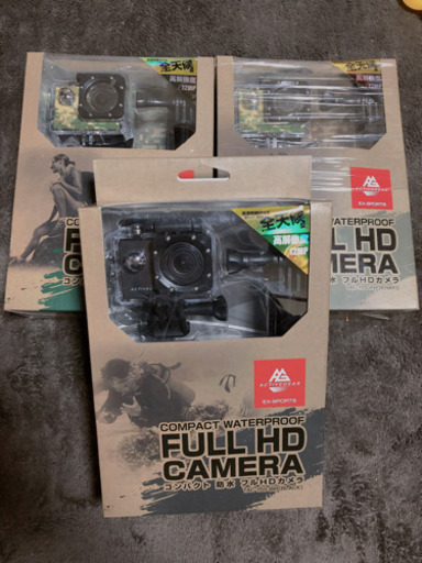 アクティブギア　フルHD コンパクト　アクションカメラ　防水　新品