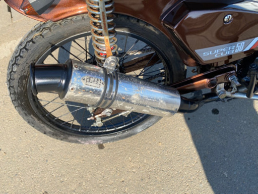 スーパーカブ　ボアアップ72cc