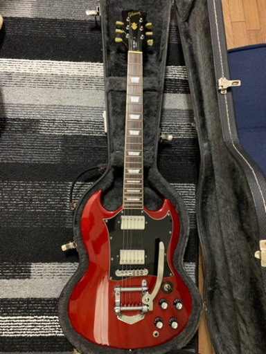 ノーブランドビグス付きSGギター&G社ハードケース