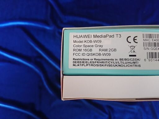 HUAWEI MEDIAPAD T3 WIFI KOB-W09中古