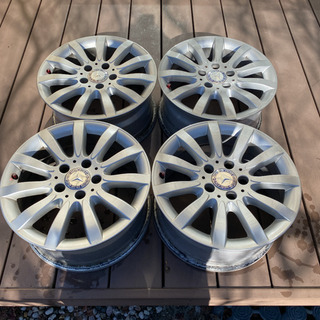 メルセデス・ベンツ 純正16インチアルミホイール(再値下げ❗)の画像