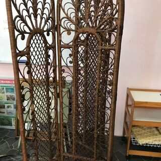アジアンテイスト衝立（ついたて）の画像
