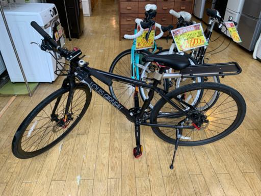 美品 LOUIS GARNEAU クロスバイク TR Lite EA 420 ルイガノ リミテッド 限定モデル 黒