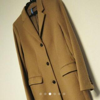 美品　Mサイズ　UNIQLO　ウールカシミヤチェスターコートの画像