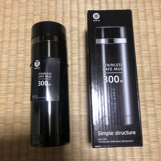 お話中☆ 水筒　ステンレスカフェマグ　0.3Lの画像