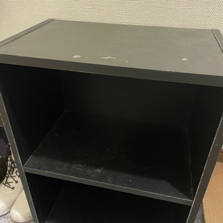 ２段BOX ブラック
