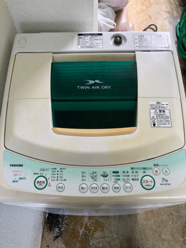 洗濯機　7kg TOSHIBA 2010年製