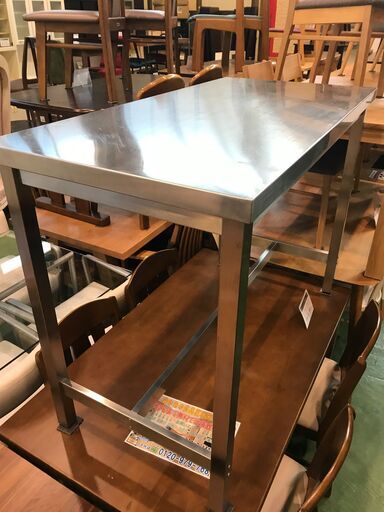 IKEA　イケア　ステンレス作業台　UTBYシリーズ